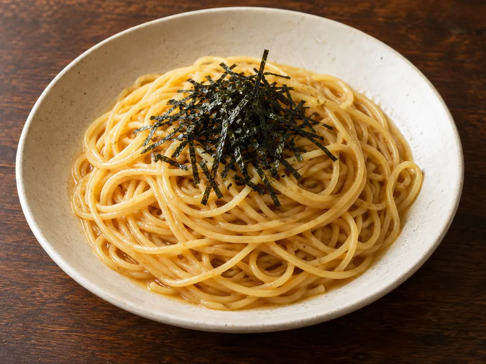 バター醤油のスパゲッティー