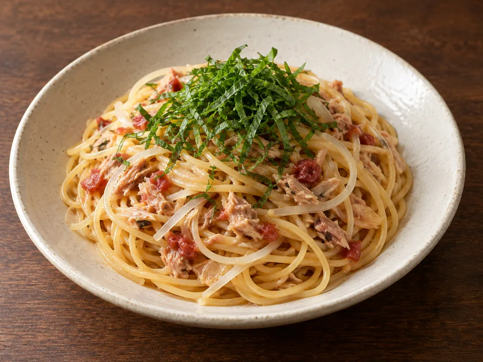 PASTAFONIA 梅しそのスパゲッティー